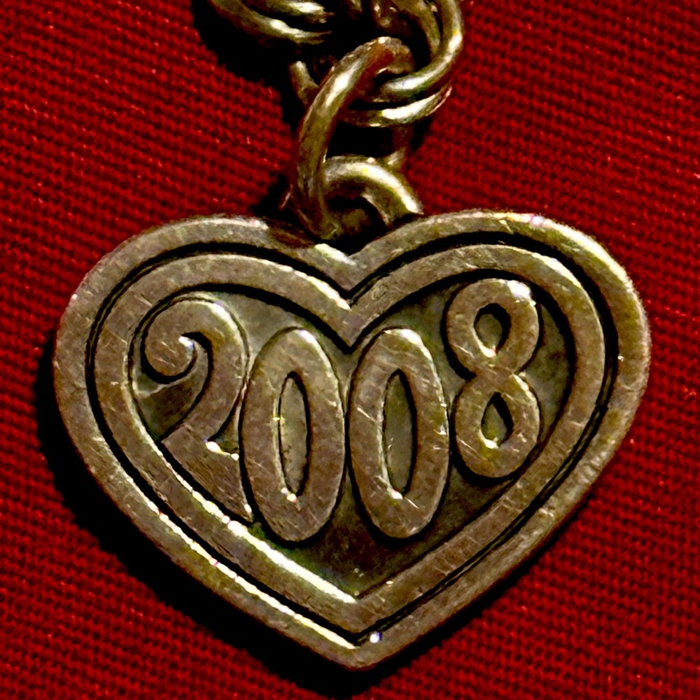 JA 2008 ❤️ Retired Heart charm